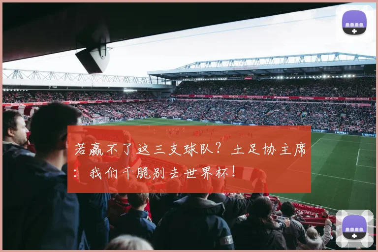 若赢不了这三支球队？土足协主席：我们干脆别去世界杯！